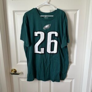 Nike Eagles Men’s T-Shirt Miles Saunders 26 Size XXL